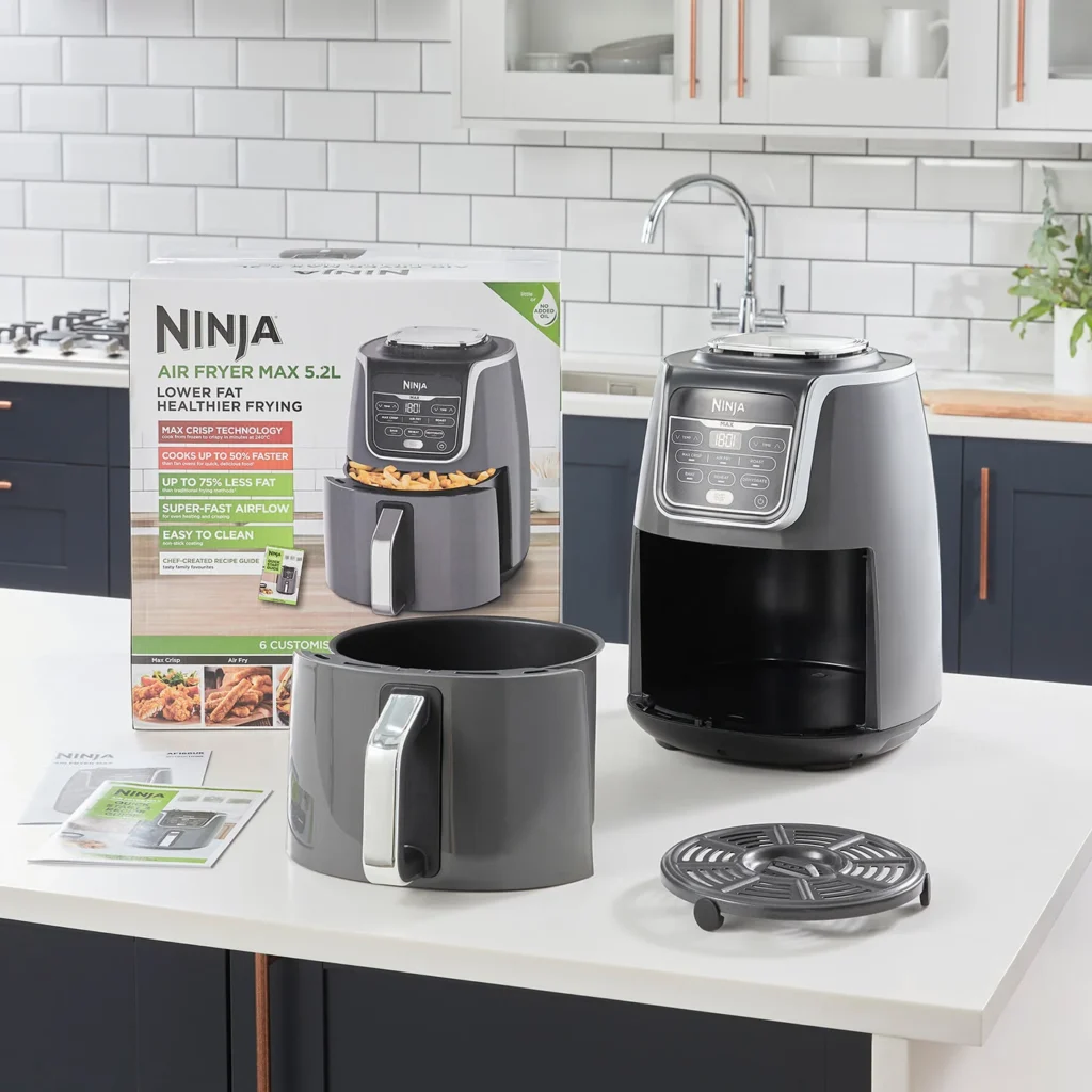 Ninja-AF160UK-KitchenCounter-Whats-In-The-Box