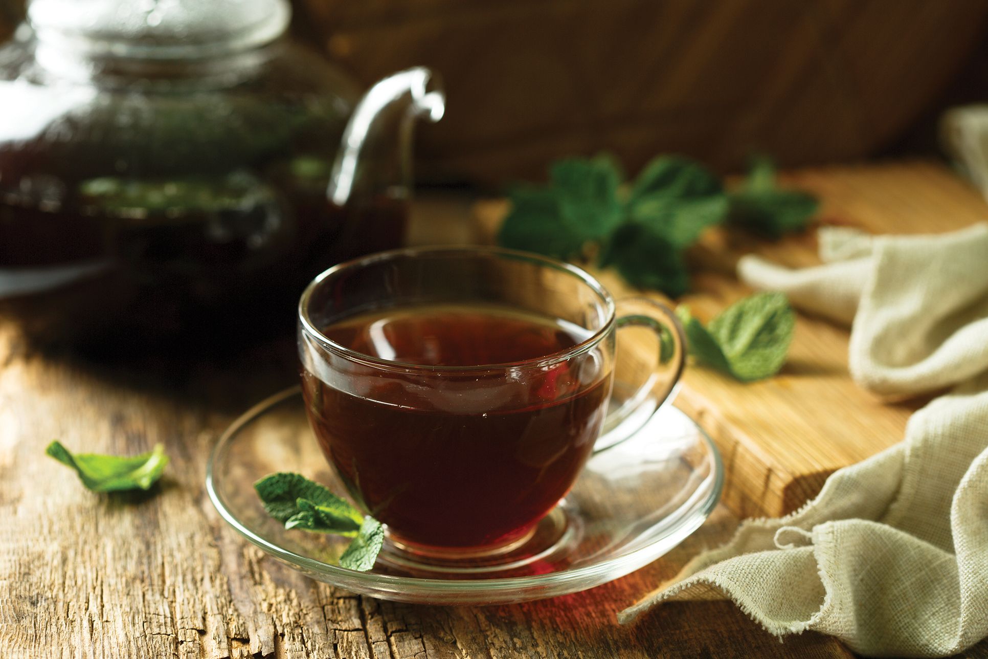 Mint tea